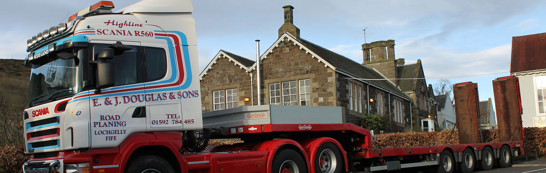 Low loader hire EJ Douglas & Sons Limited